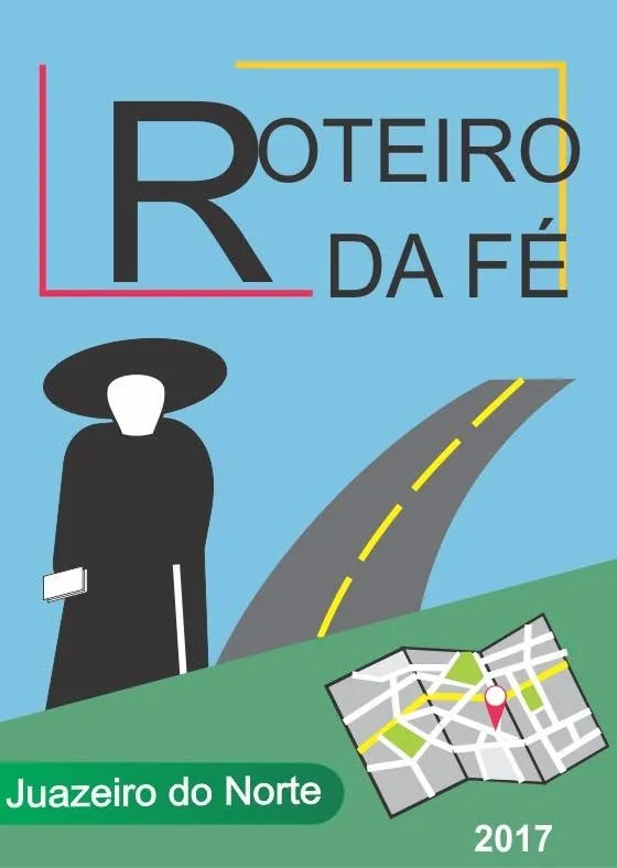 Capa da cartilha Roteiro da Fé publicada pelo OMEC em 2017