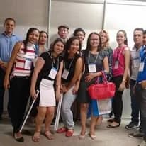 Pesquisadores reunidos na SBPC Regional realizada na URCA em 2017